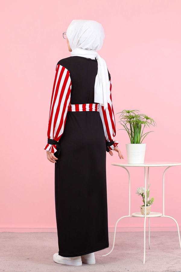 5261 ELBİSE Bordo - 5261