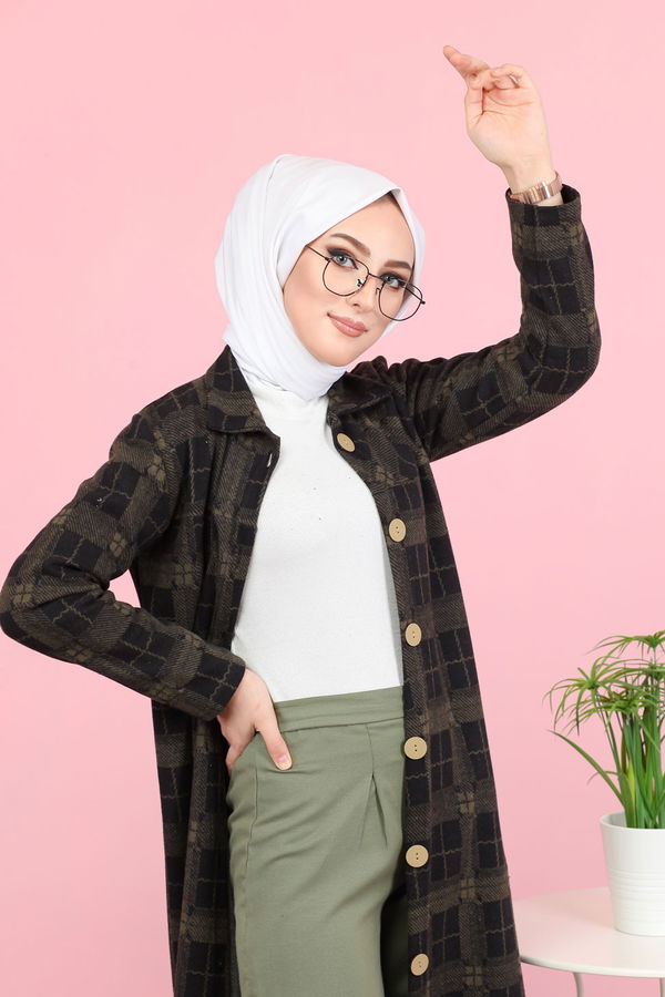 8439 JAKARLI ELBİSE Siyah - 8439 SİYAH
