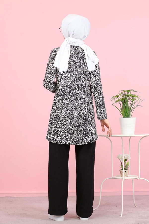 3073 TUNİK PANTOLON Siyah - 3073