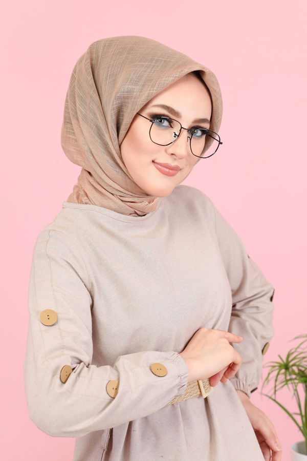 8356 TUNIK PANTOLON Bej - 8356