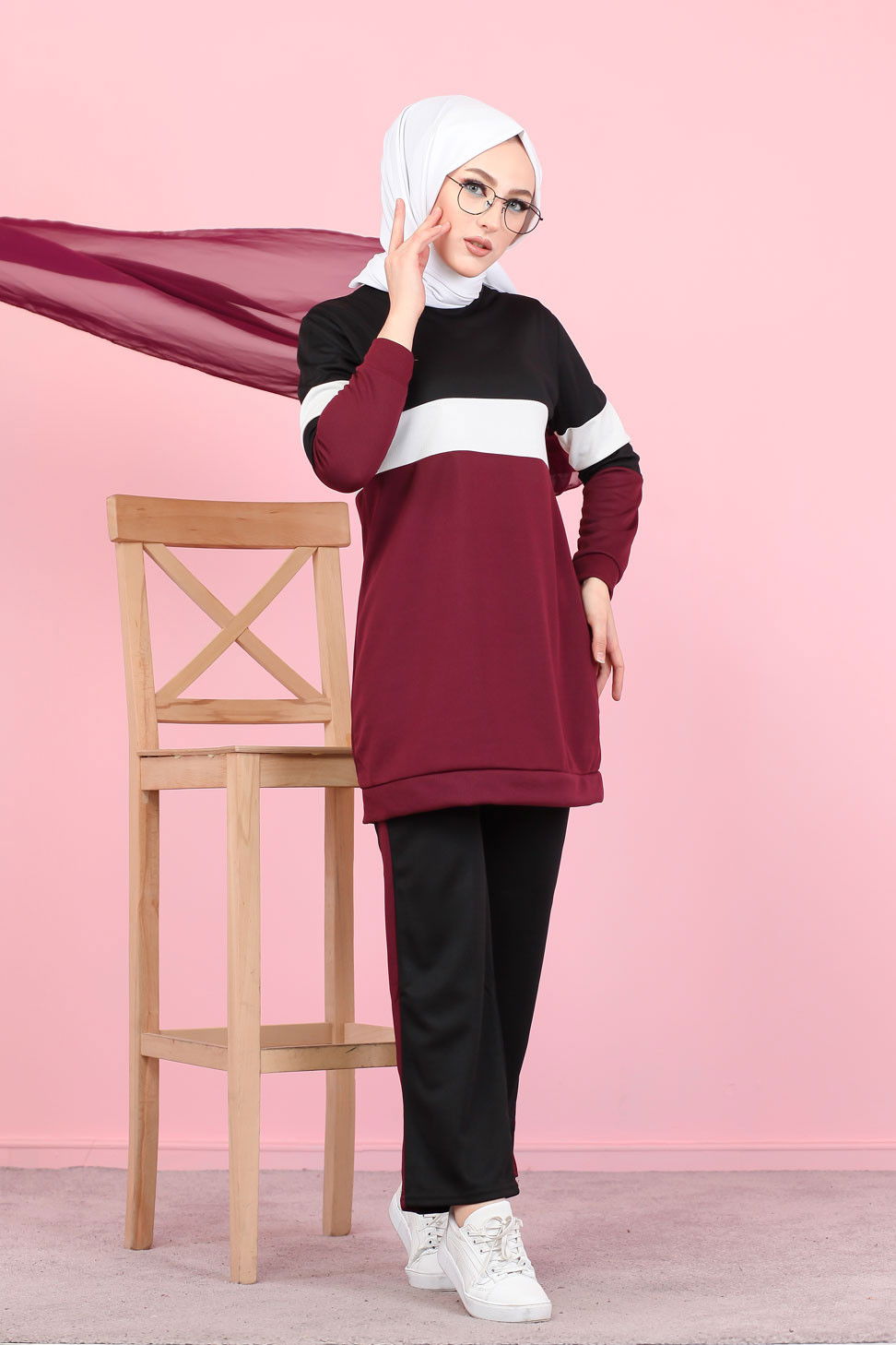 TUNIK PANTOLON Mürdüm - 6570