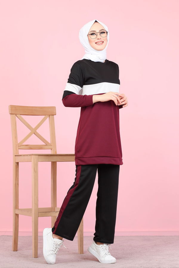 TUNIK PANTOLON Mürdüm - 6570
