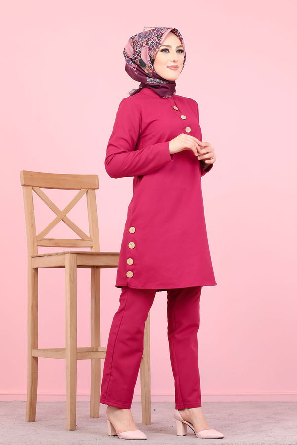 Tunik Pantolon Fuşya - 8432