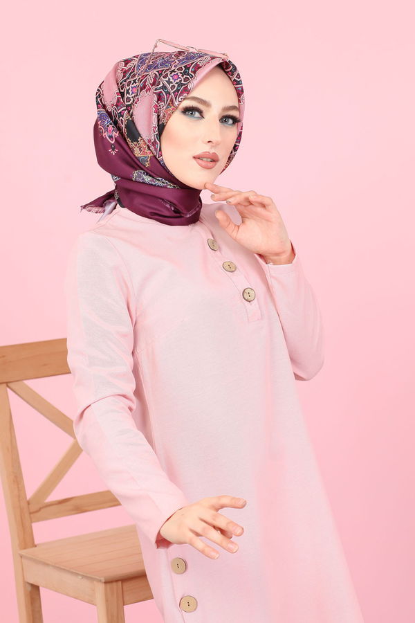 Tunik Pantolon Pembe - 8432