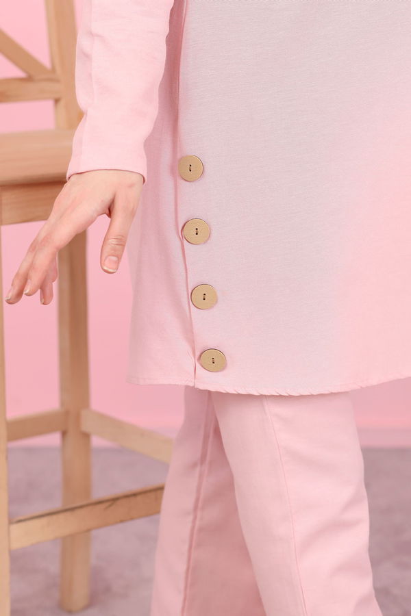 Tunik Pantolon Pembe - 8432
