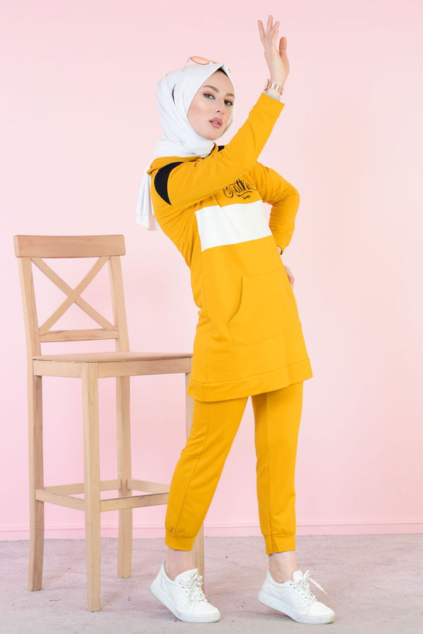 TUNIK PANTOLON Sarı - 2813 Sarı