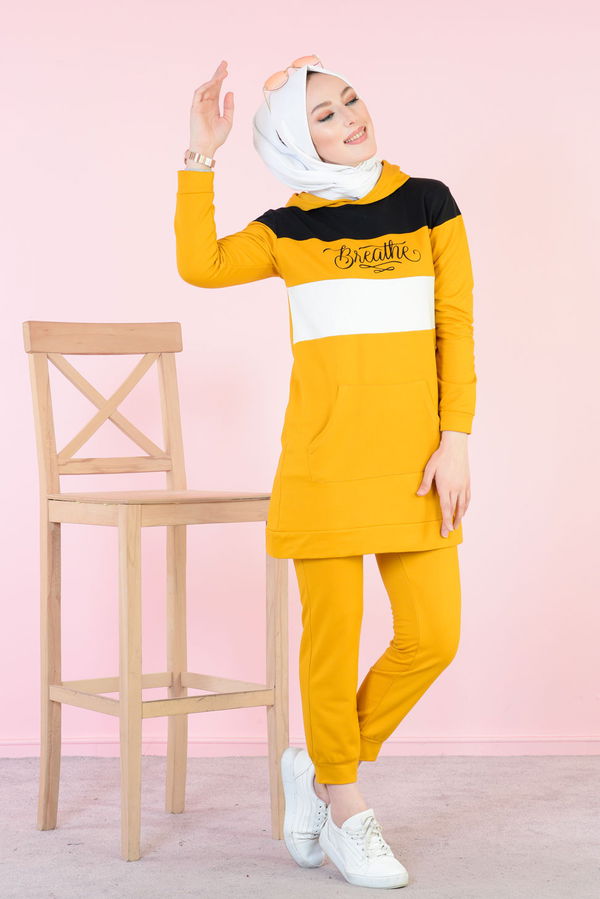 TUNIK PANTOLON Sarı - 2813 Sarı