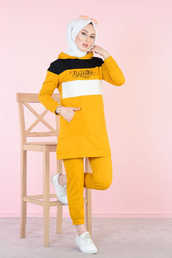 TUNIK PANTOLON Sarı - 2813 Sarı