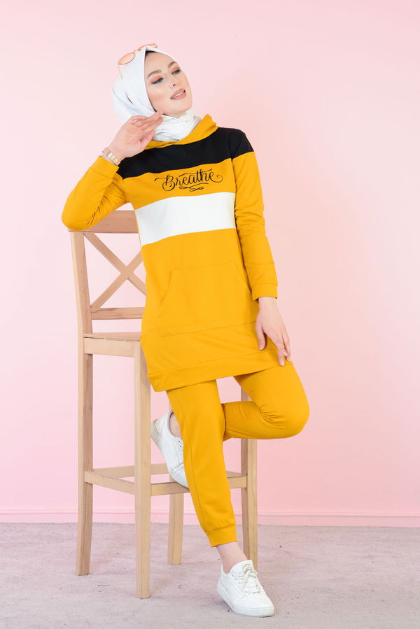 TUNIK PANTOLON Sarı - 2813 Sarı