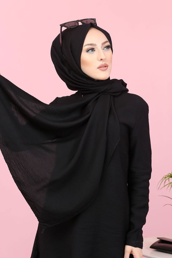 3030 TUNIK PANTOLON ŞAL Siyah - 3030