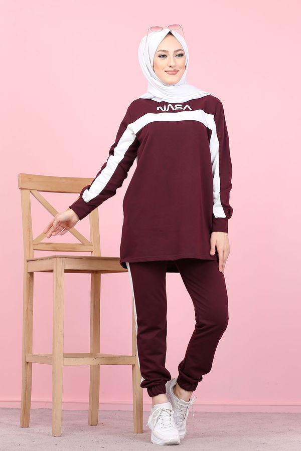 TUNIK PANTOLON Mor - 8412 MOR