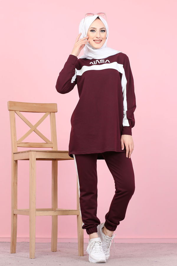 TUNIK PANTOLON Mor - 8412 MOR