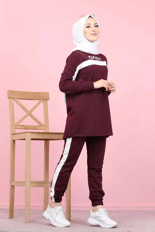 TUNIK PANTOLON Mor - 8412 MOR