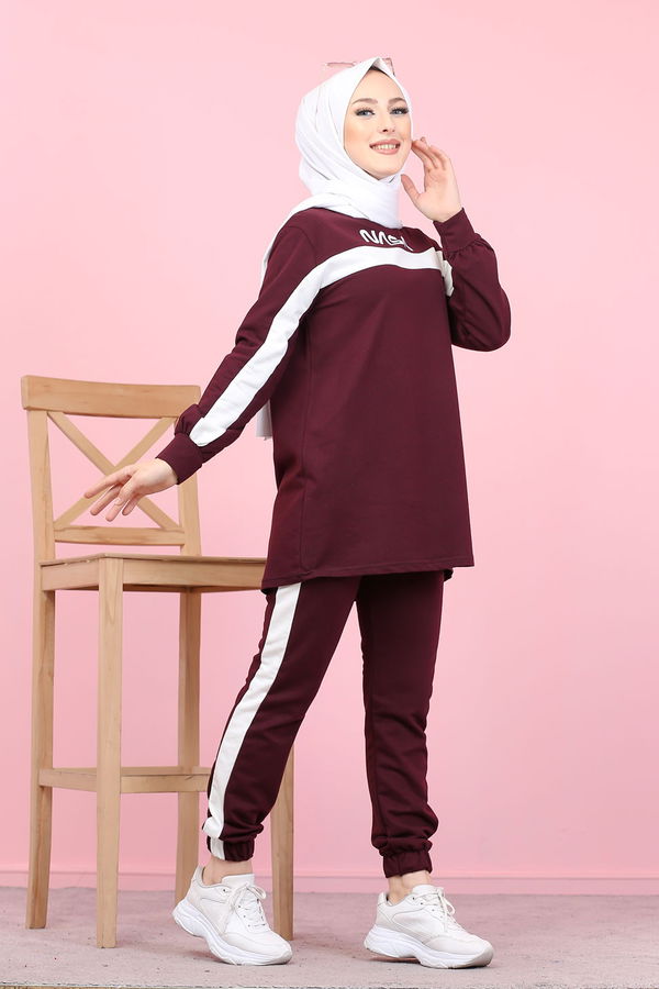 TUNIK PANTOLON Mor - 8412 MOR