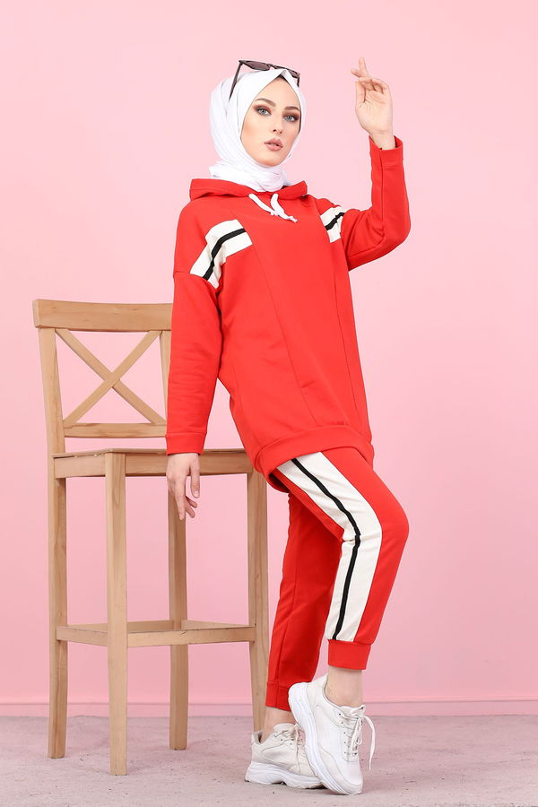 TUNIK PANTOLON Kırmızı - 3094 Kırmızı