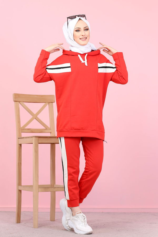 TUNIK PANTOLON Kırmızı - 3094 Kırmızı