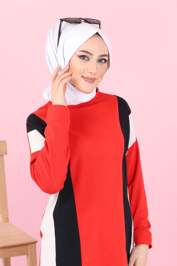 TUNIK PANTOLON Kırmızı - 3097