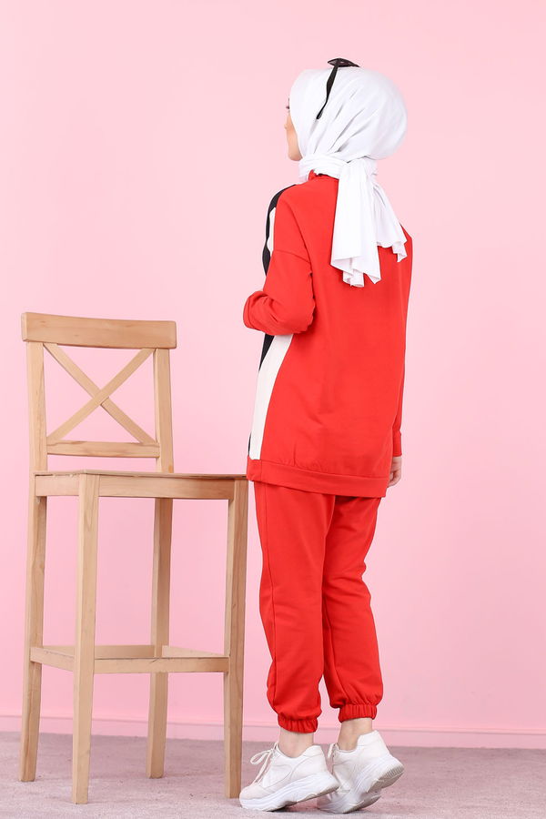 TUNIK PANTOLON Kırmızı - 3097