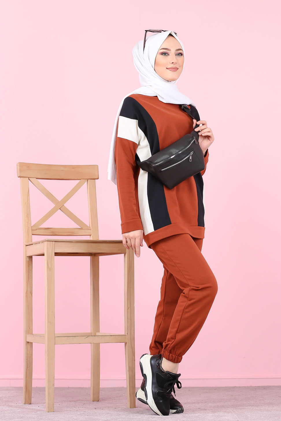 TUNIK PANTOLON Kiremit - 3097