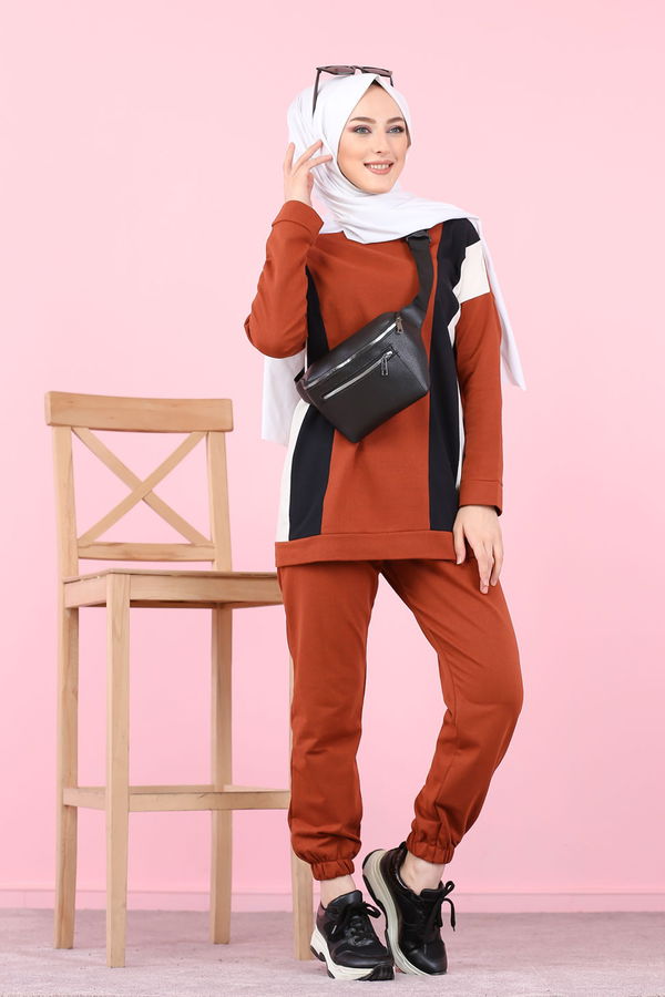 TUNIK PANTOLON Kiremit - 3097