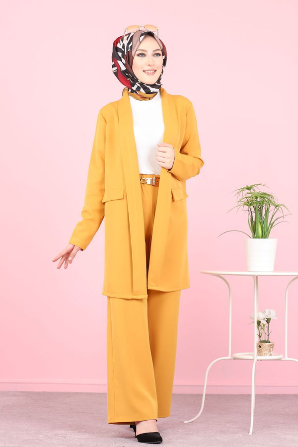 CEKET PANTOLON Sarı - 8398