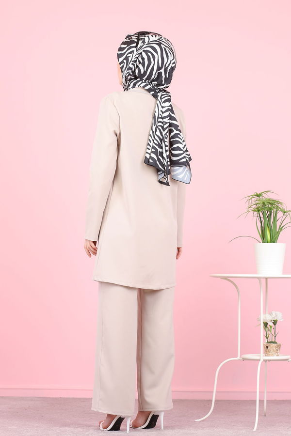 CEKET PANTOLON Bej - 8398