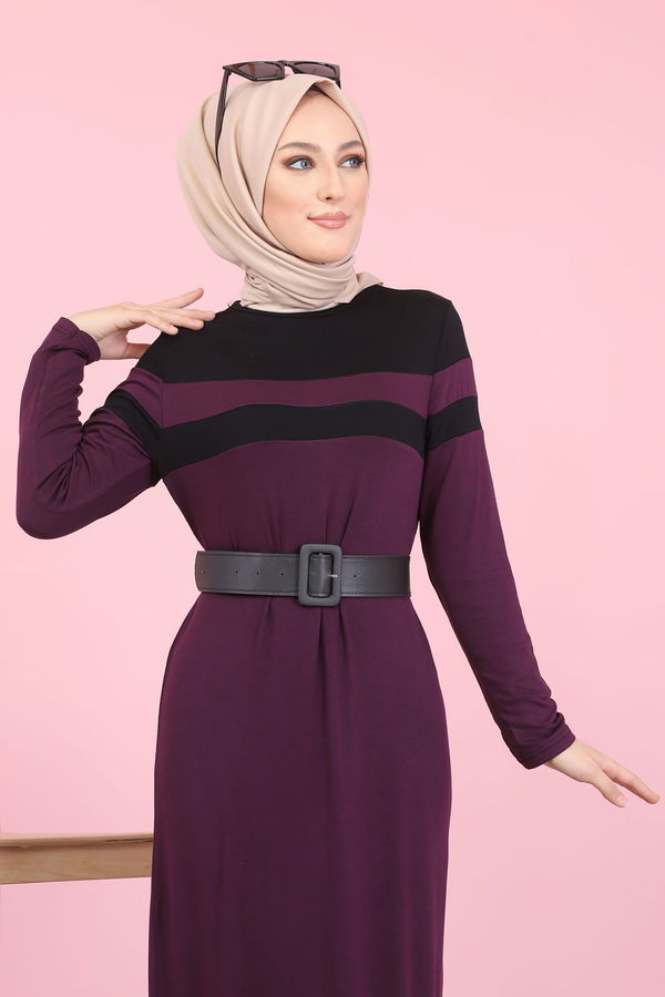 5264 ELBISE Siyah - 5264