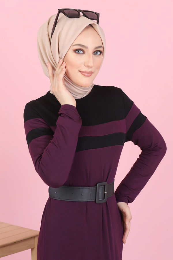 5264 ELBISE Siyah - 5264