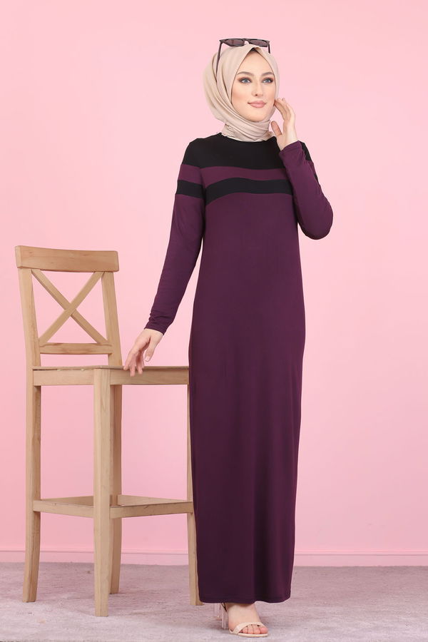 5264 ELBISE Siyah - 5264