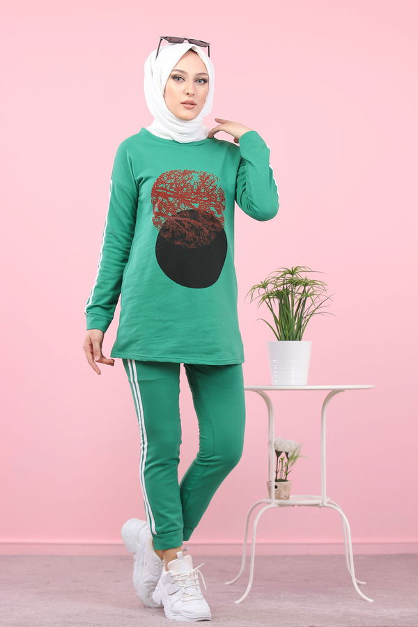 TUNIK PANTOLON Yeşil - 4139 YEŞİL