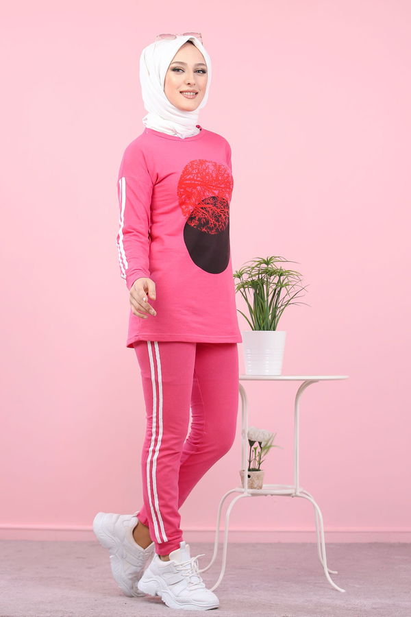 TUNIK PANTOLON Fuşya - 4139 FUŞYA