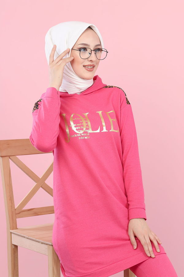 Tunık + Pantolon Pembe - 8328 PEMBE