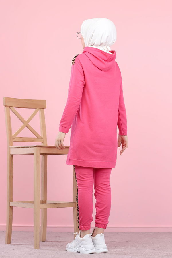 Tunık + Pantolon Pembe - 8328 PEMBE