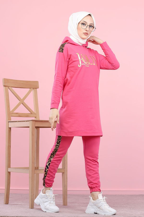 Tunık + Pantolon Pembe - 8328 PEMBE