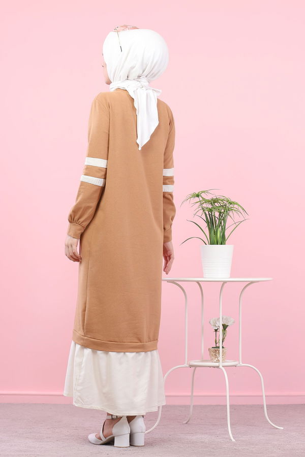 GARNILI ELBISE Taba - 3080