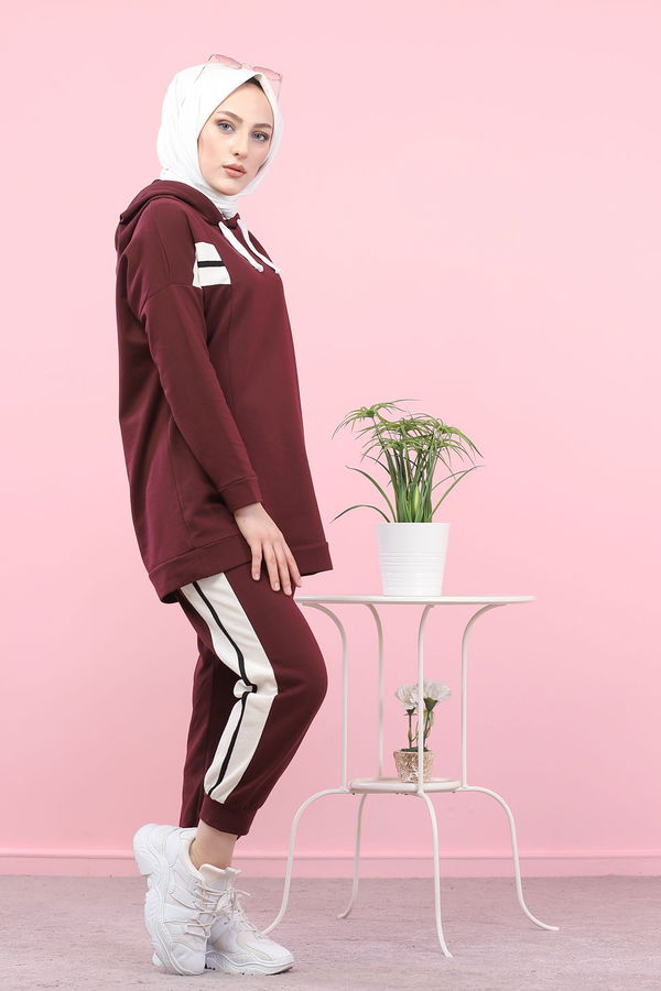 TUNIK PANTOLON Mor - 3094