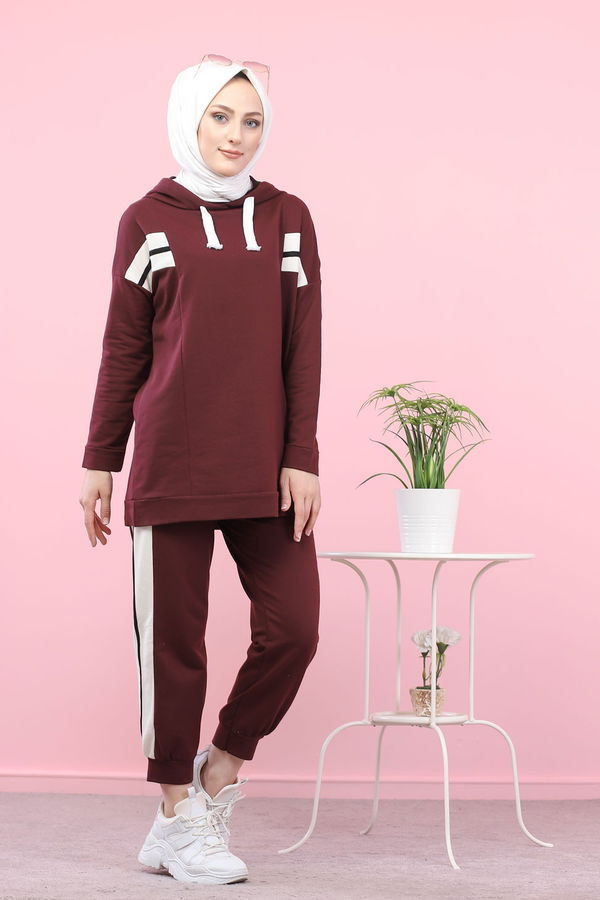 TUNIK PANTOLON Mor - 3094