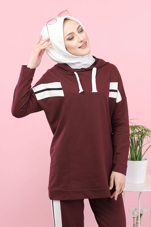 TUNIK PANTOLON Mor - 3094