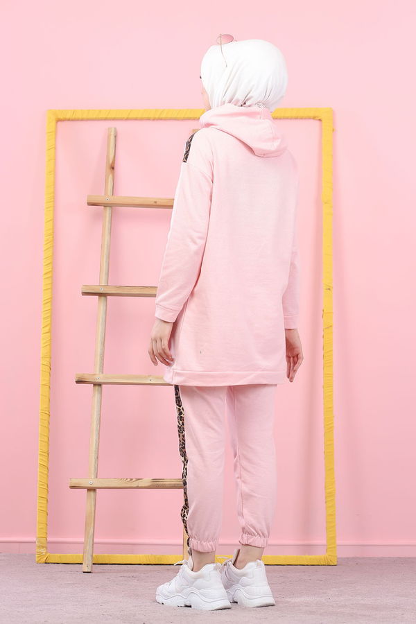Tunık + Pantolon Pembe - 8328 PEMBE