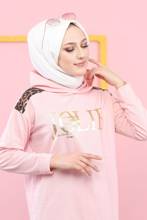 Tunık + Pantolon Pembe - 8328 PEMBE