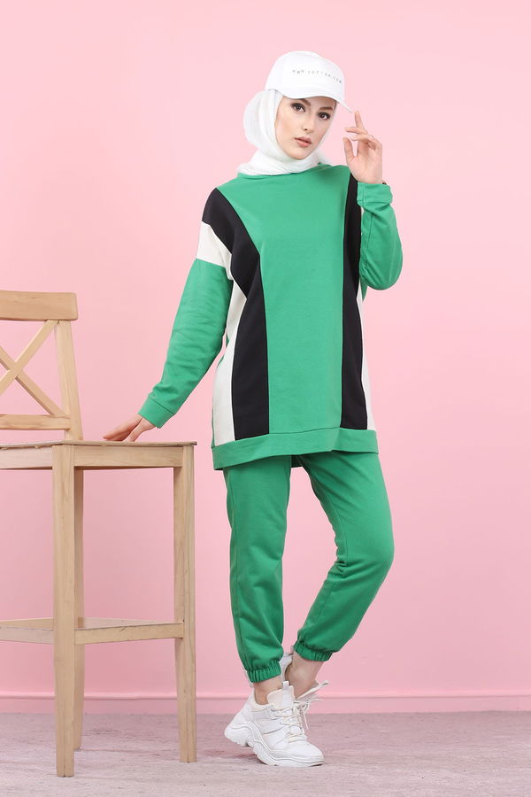 TUNIK PANTOLON Yeşil - 3097 YEŞİL