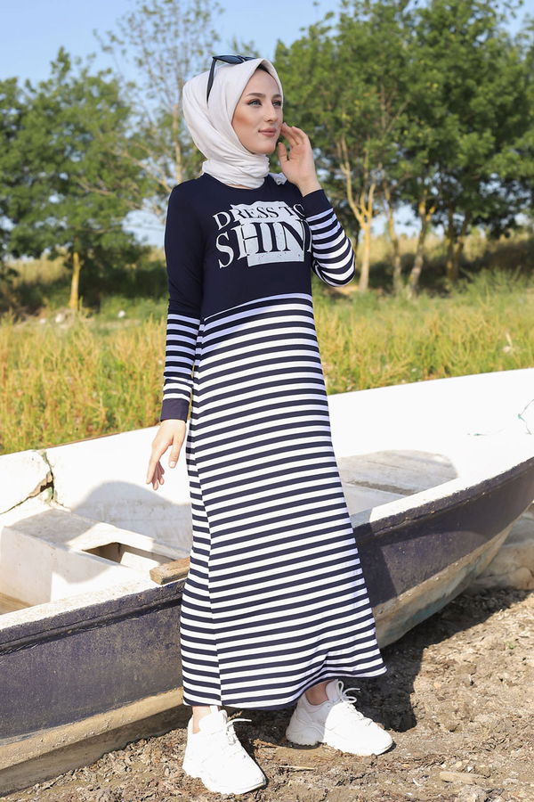5270 ELBISE Lacivert - 5270 LACİVERT
