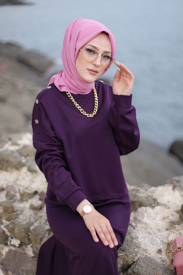 3120 TUNIK ETEK Mürdüm - 3120 MÜRDÜM