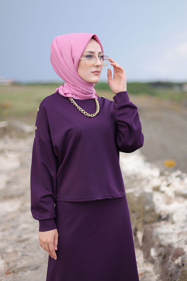 3120 TUNIK ETEK Mürdüm - 3120 MÜRDÜM