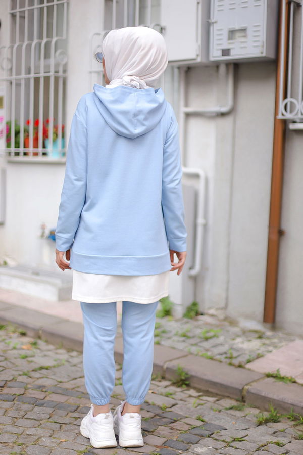 TUNIK PANTOLON Mavi - 8330