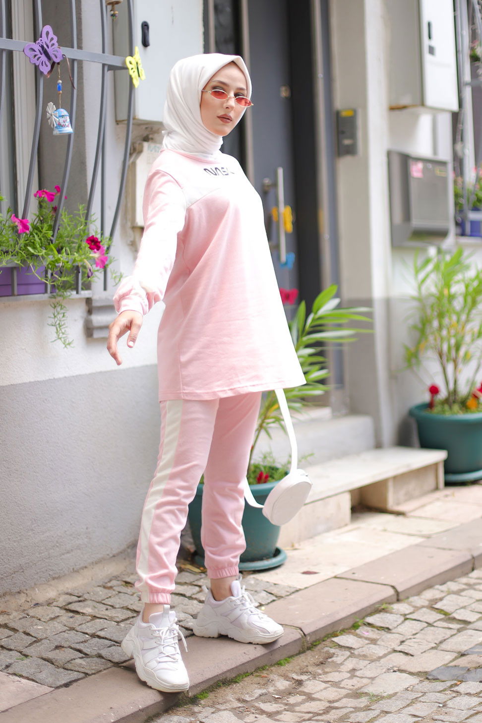 TUNIK PANTOLON Pembe - 8412 PEMBE