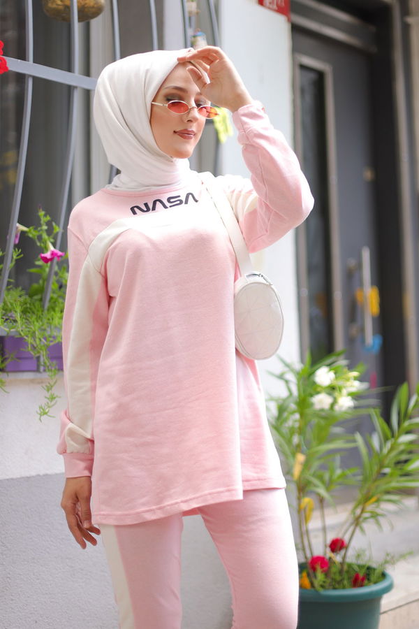 TUNIK PANTOLON Pembe - 8412 PEMBE
