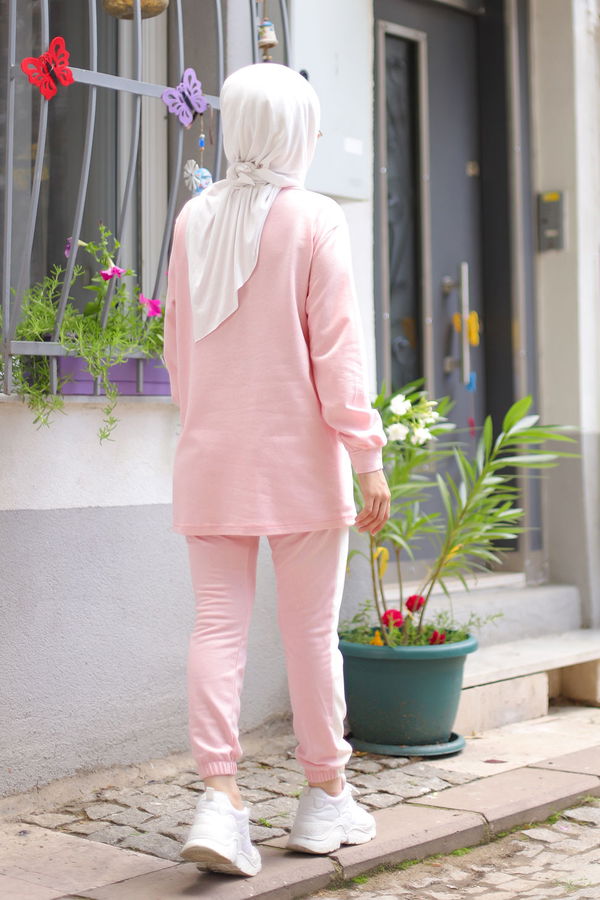 TUNIK PANTOLON Pembe - 8412 PEMBE