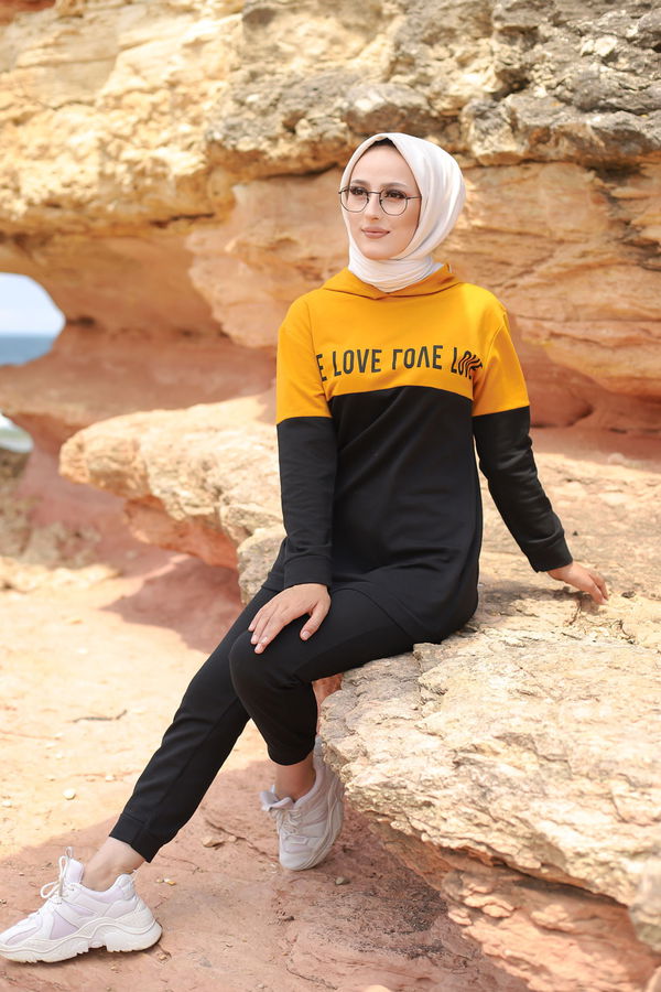 TUNIK PANTOLON Sarı - 8548 Sarı