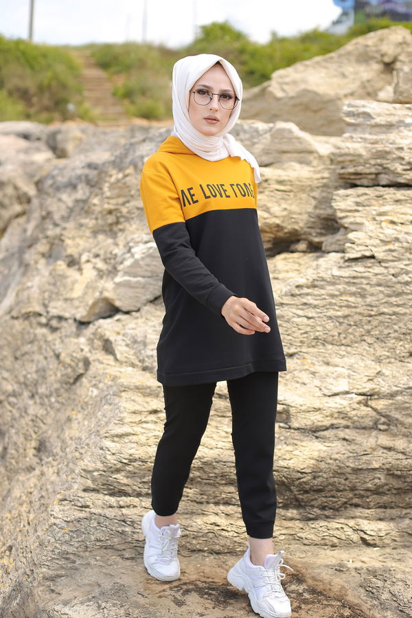 TUNIK PANTOLON Sarı - 8548 Sarı